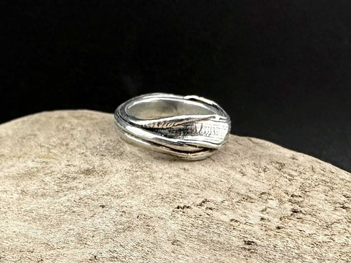 Bague en étain Noeud-2
