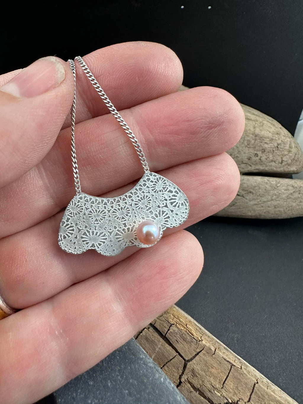 Annabelle - Collier avec perle