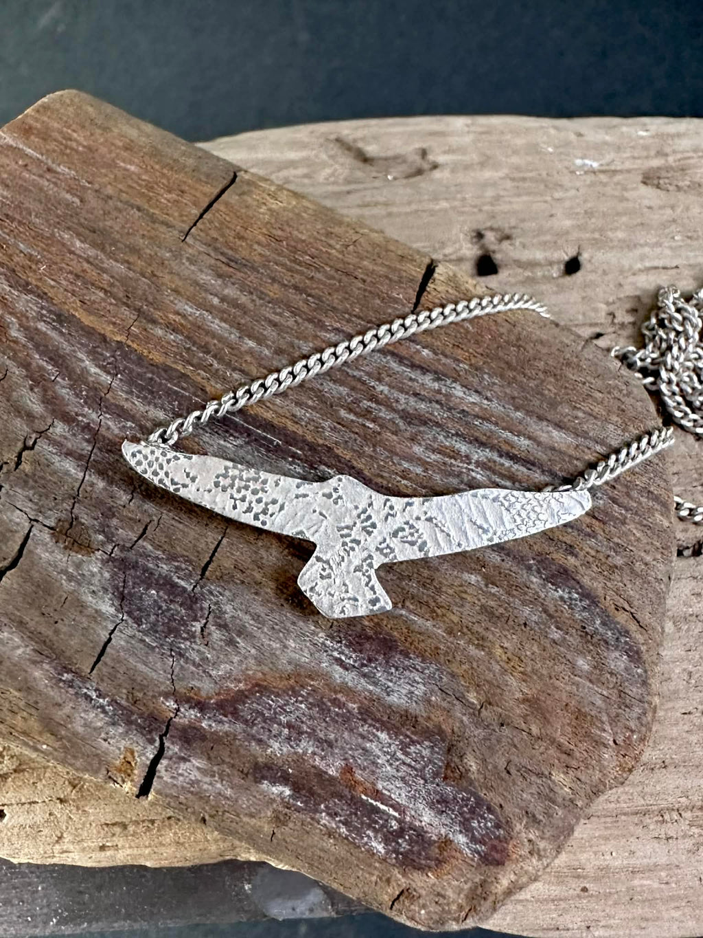 Oiseaux - Collier en argent