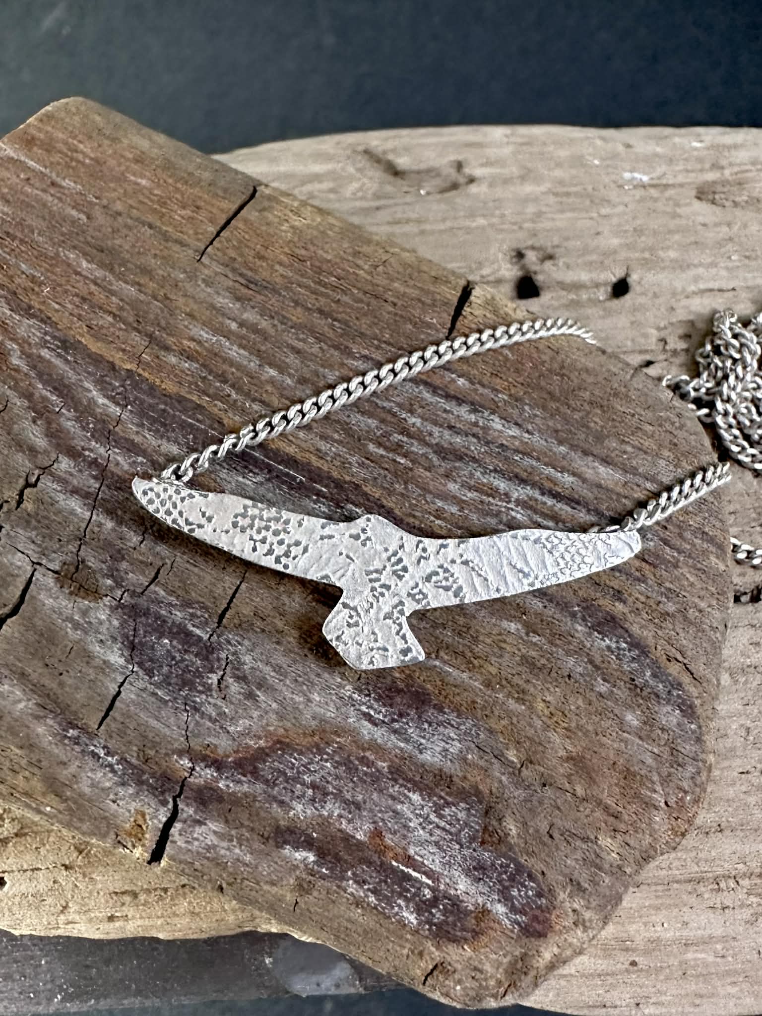 Oiseaux - Collier en argent