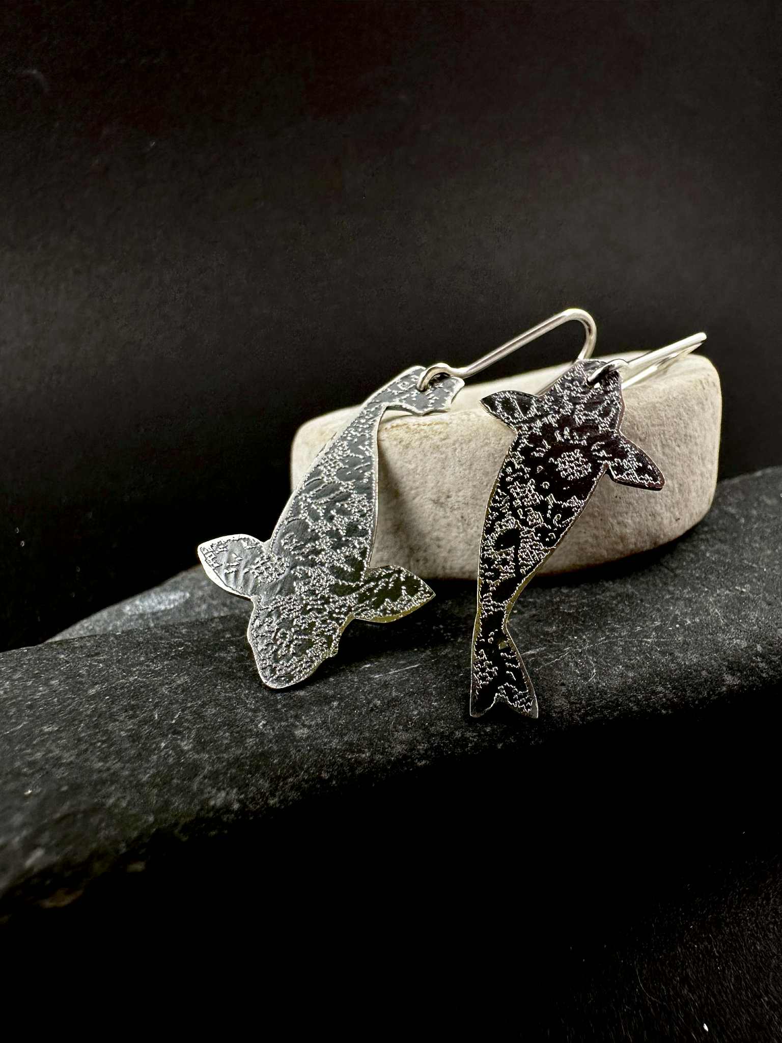 Carpes - Boucles d'oreilles sur crochets