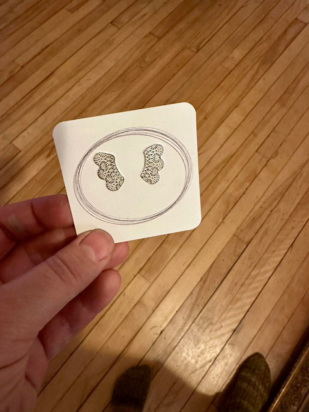 Annabelle - Boucles d'oreilles sur tiges